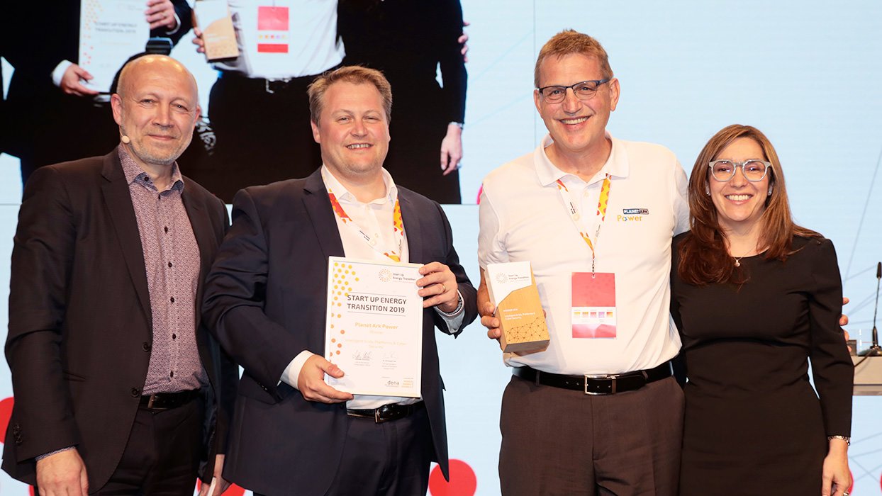 Planet Ark Power’s grid-transforming technology wins Start Up Energy Transition Award 2019