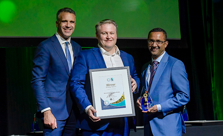 Planet Ark Power and Epic Energy win the Premier’s Awards Energy and Mining: Innovation and Collaboration, Energy Sector 2022